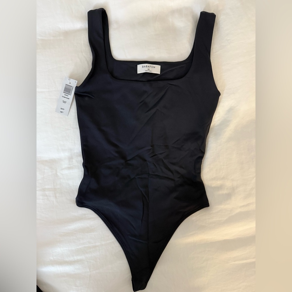 Aritzia Babaton Black & White Contour Bodysuits - BOTH COLORS